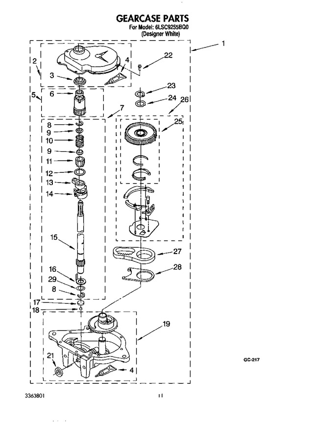 Diagram for 6LSC9255BN0