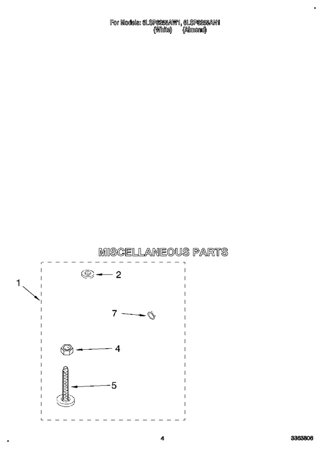 Diagram for 6LSP8255AW1