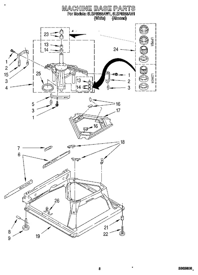 Diagram for 6LSP8255AW1
