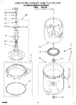 Diagram for 04 - Agitator, Basket And Tub