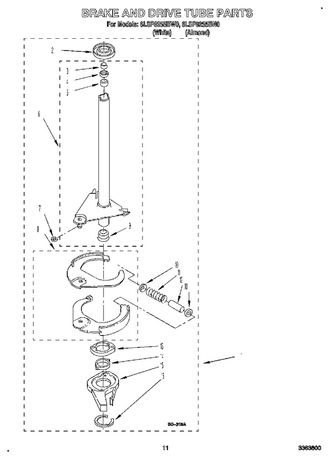 Diagram for 6LSP8255BW0