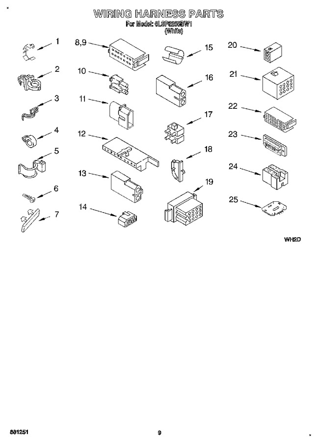 Diagram for 6LSP8255BW1
