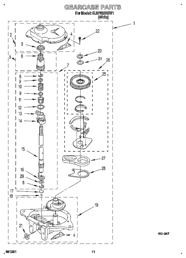 Diagram for 6LSP8255BW1