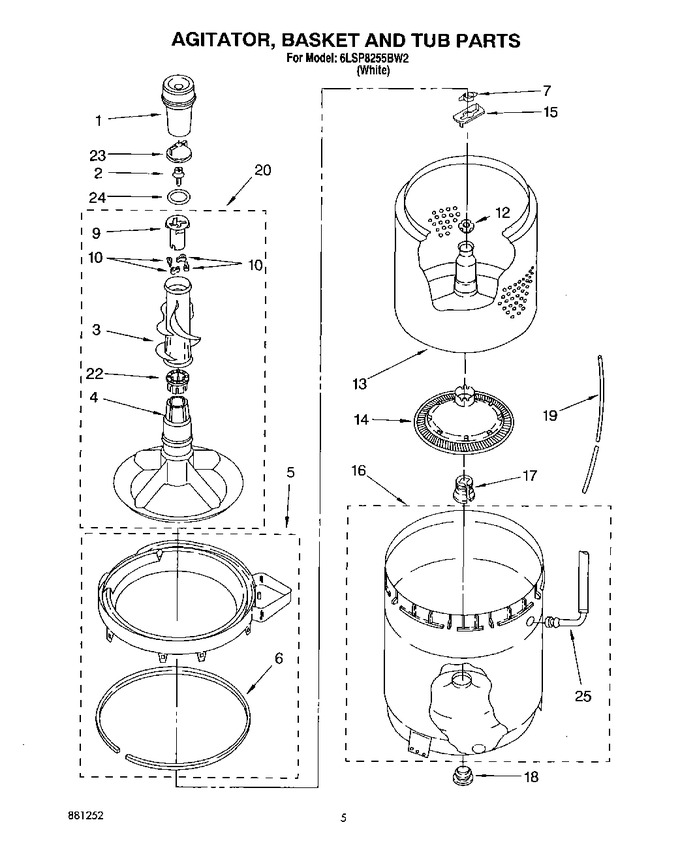 Diagram for 6LSP8255BW2