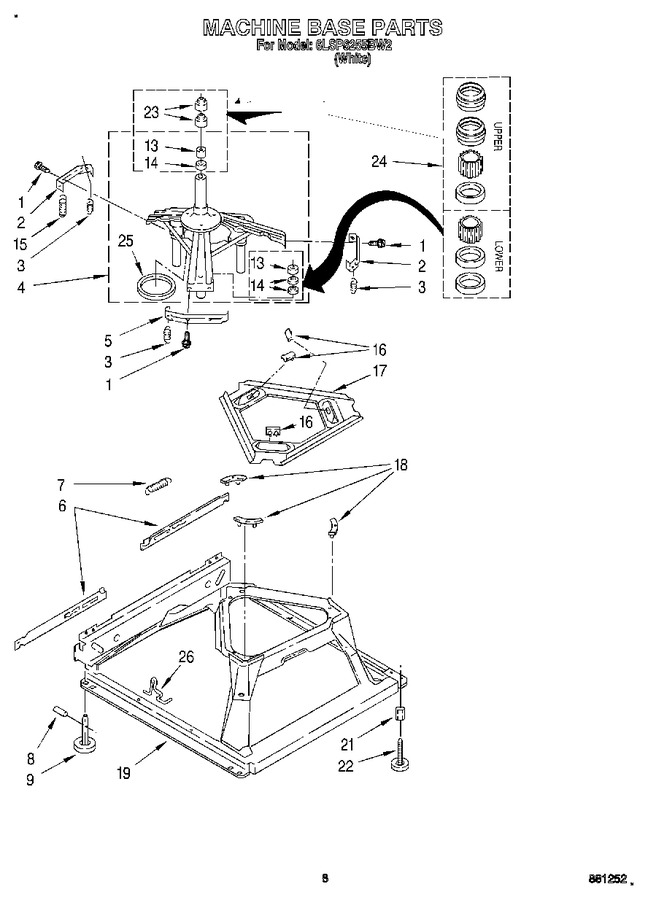 Diagram for 6LSP8255BW2