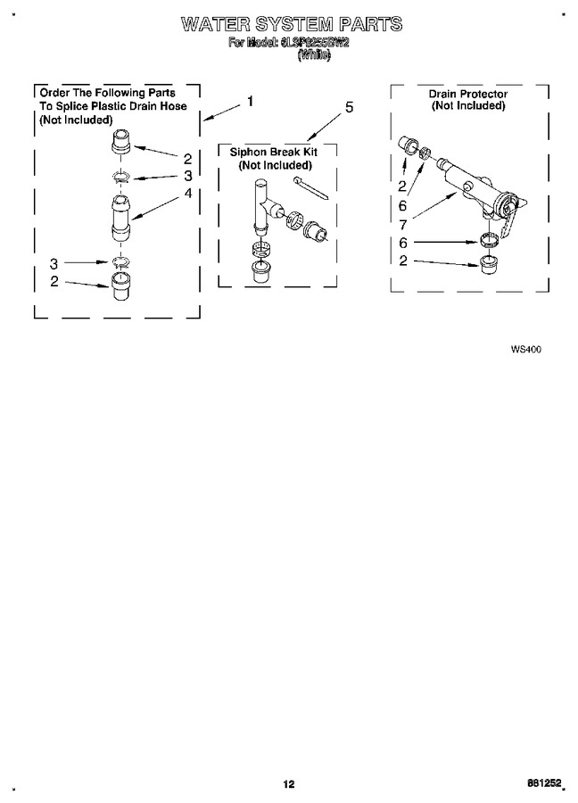 Diagram for 6LSP8255BW2