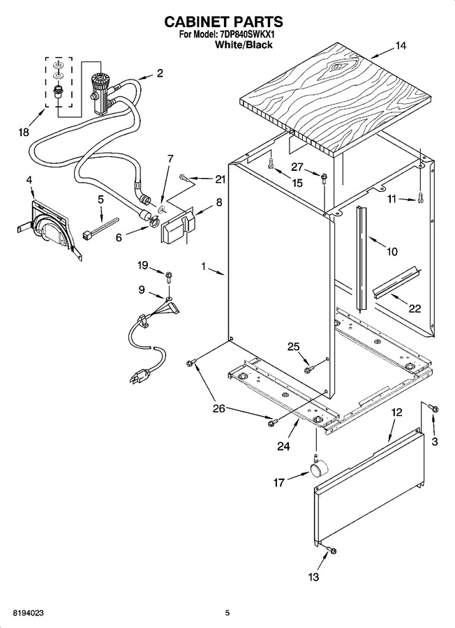 Diagram for 7DP840SWKX1