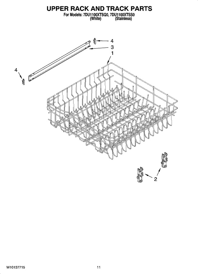 Diagram for 7DU1100XTSQ0