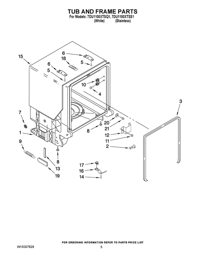 Diagram for 7DU1100XTSS1