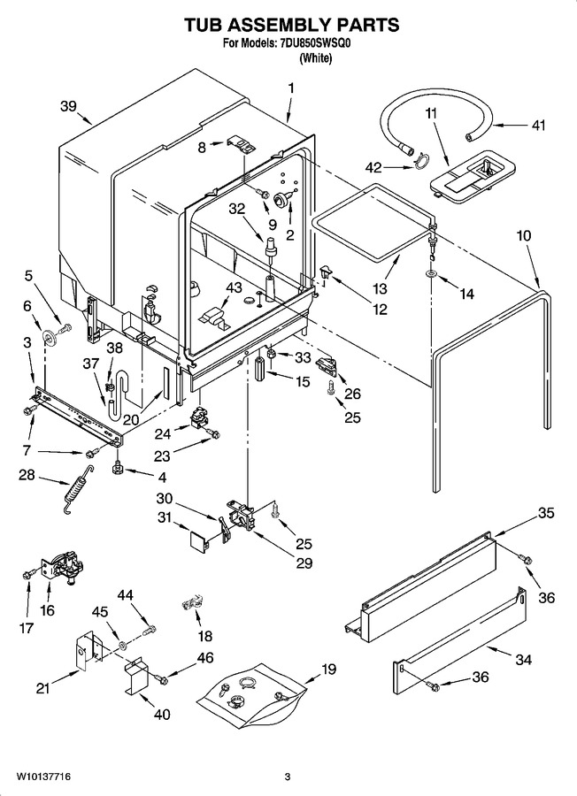 Diagram for 7DU850SWSQ0