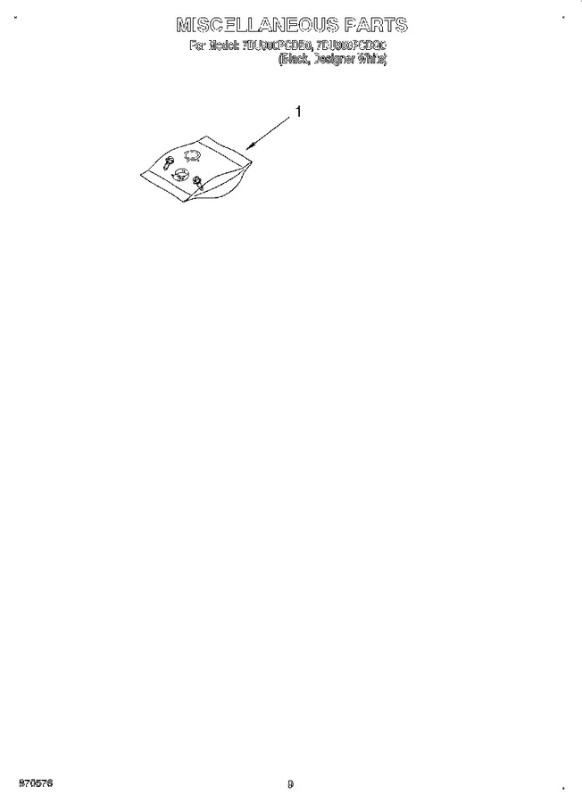 Diagram for 7DU900PCDB0