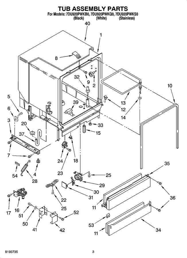 Diagram for 7DU920PWKS0