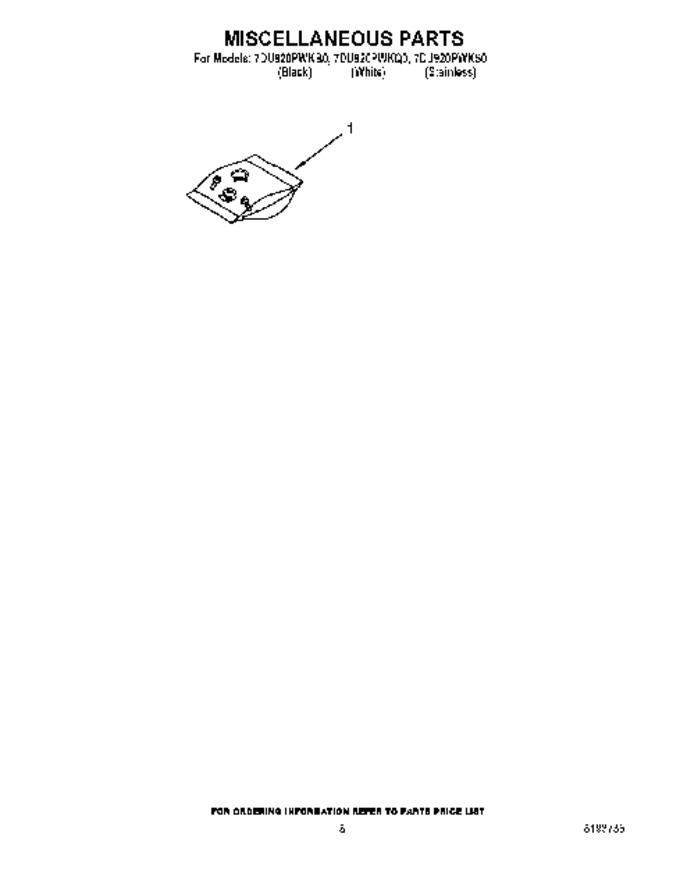 Diagram for 7DU920PWKS0