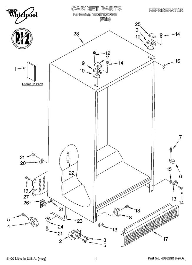 Diagram for 7ED20TQXFW01