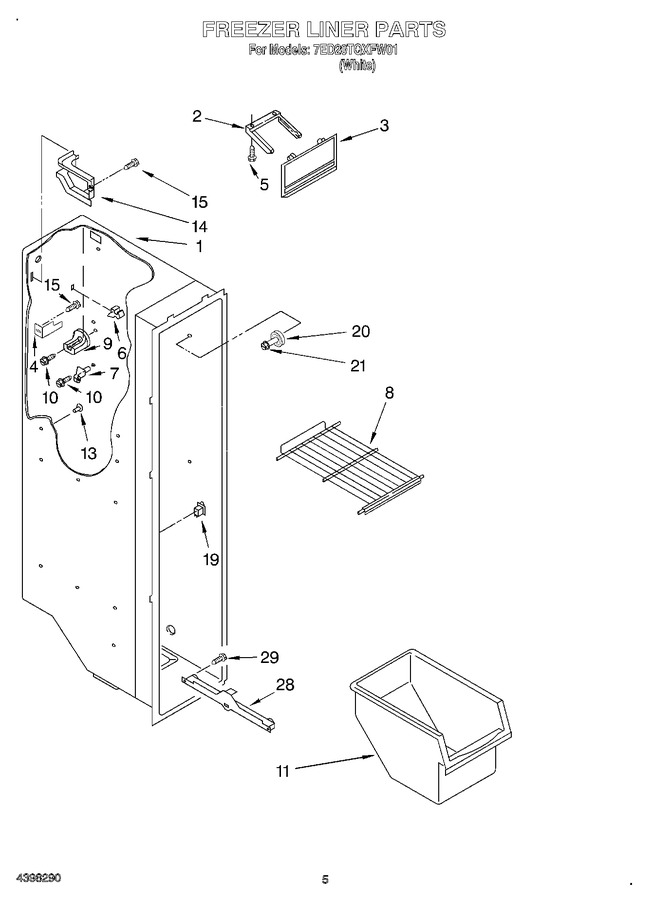Diagram for 7ED20TQXFW01