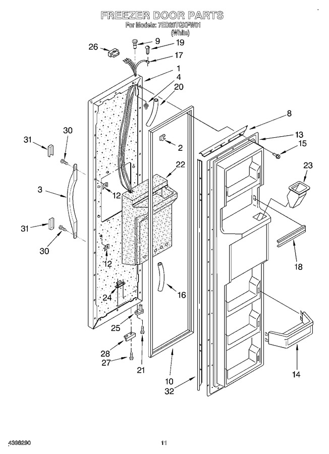 Diagram for 7ED20TQXFW01