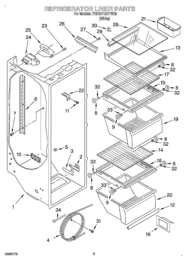 Diagram for 7ED20TQXFW03