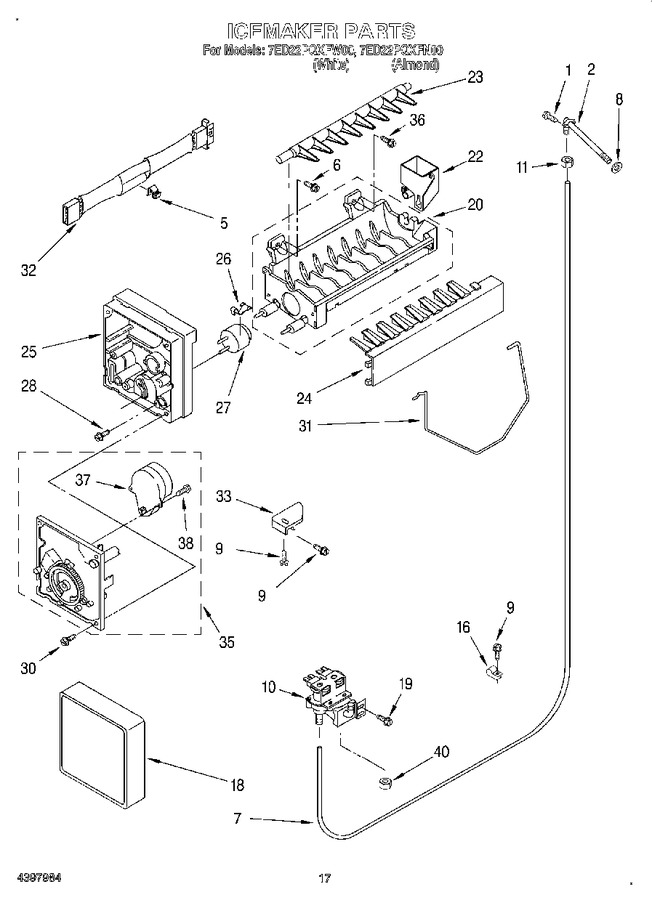 Diagram for 7ED22PQXFW00