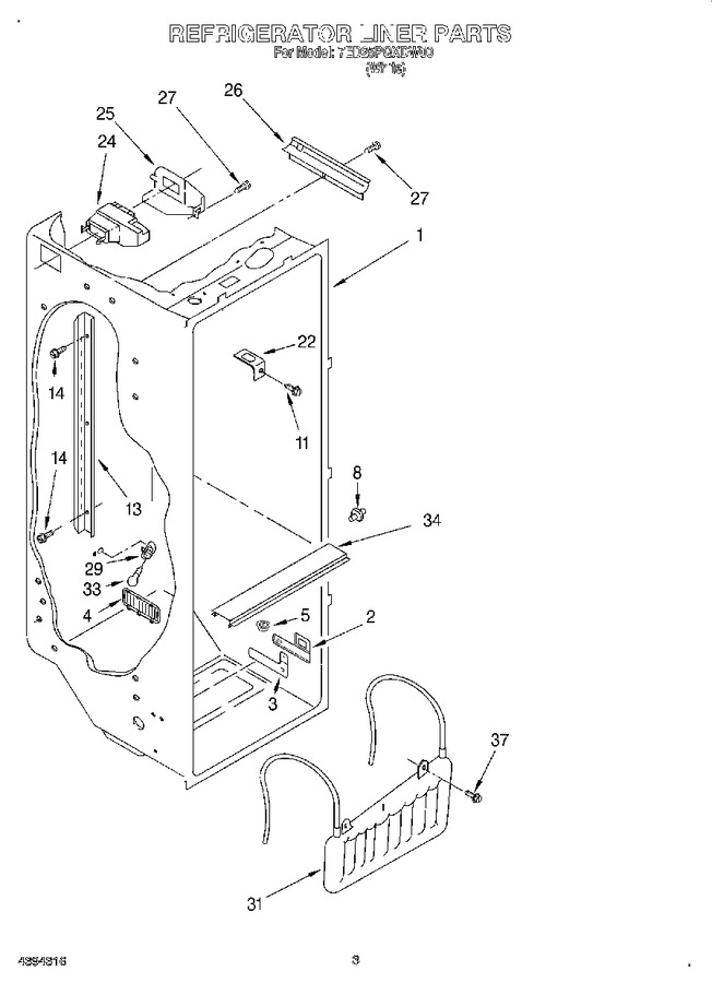 Diagram for 7ED25PQXDW00