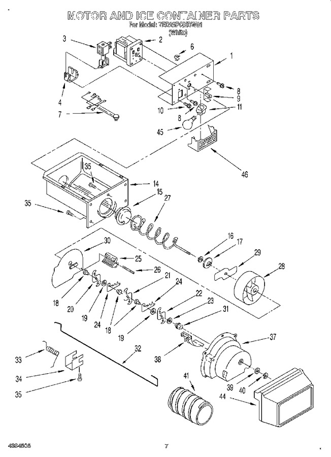 Diagram for 7ED25PQXDW01