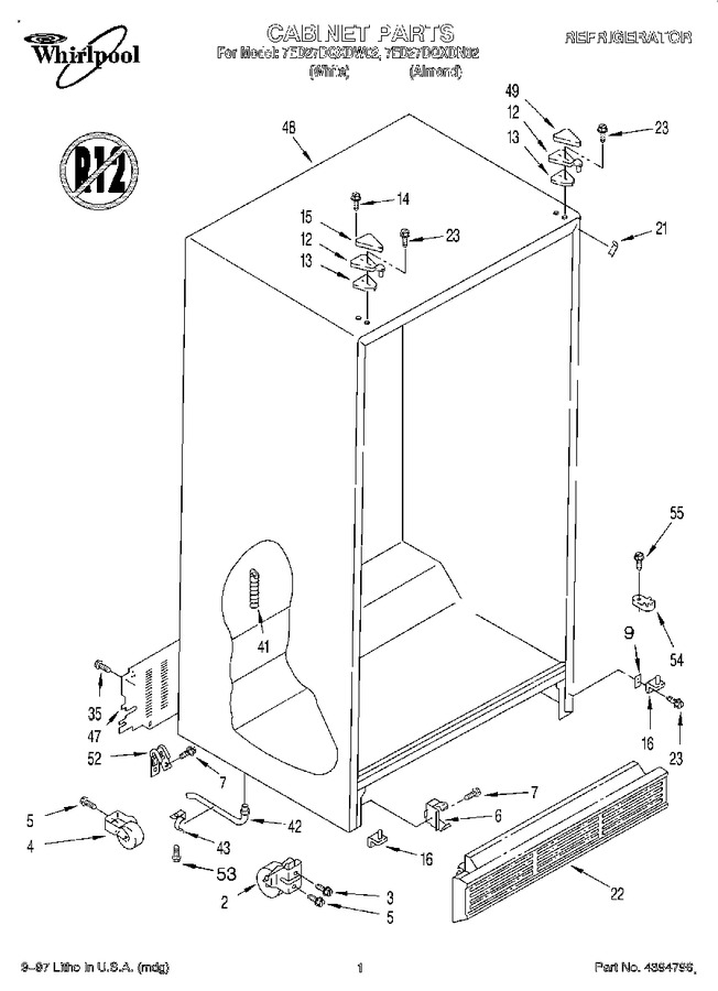 Diagram for 7ED27DQXDW02