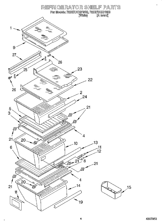Diagram for 7ED27DQXFW00