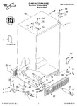 Diagram for 01 - Cabinet Parts