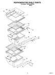 Diagram for 03 - Refrigerator Shelf Parts