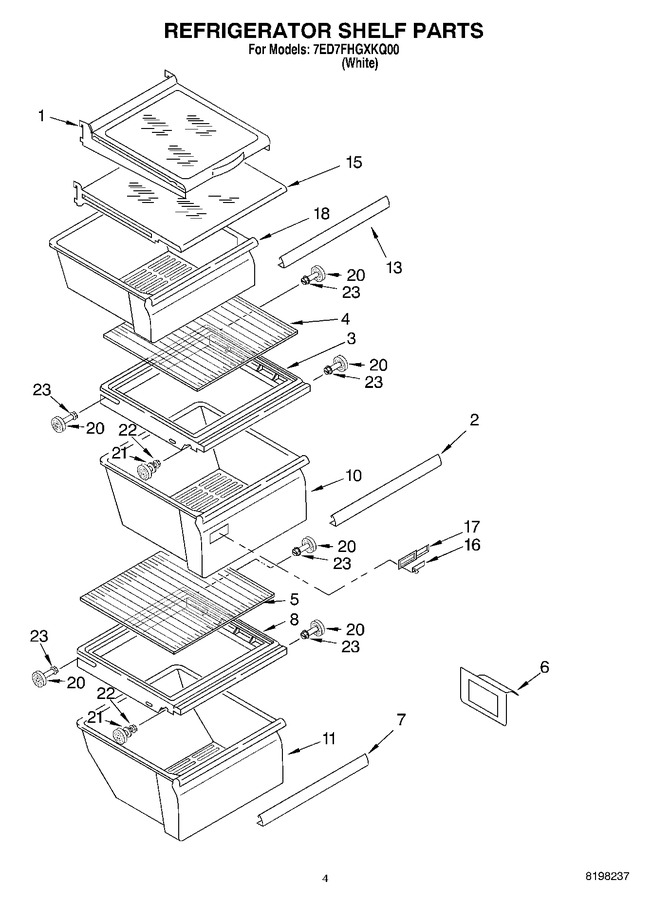 Diagram for 7ED7FHGXKQ00