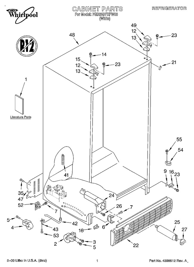 Diagram for 7GD25DFXFW00