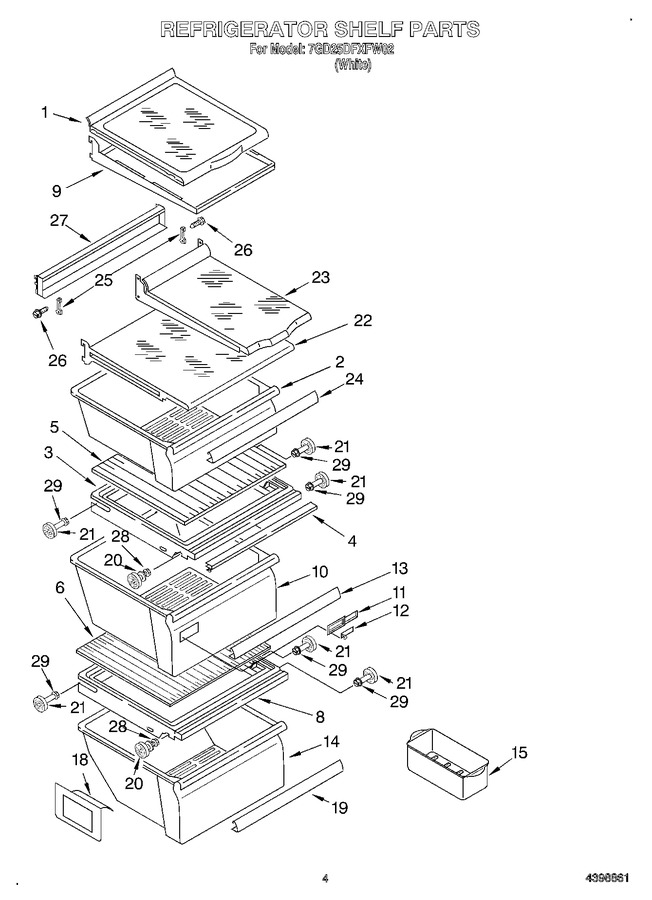 Diagram for 7GD25DFXFW02