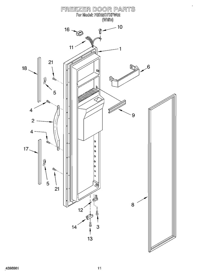 Diagram for 7GD25DFXFW02