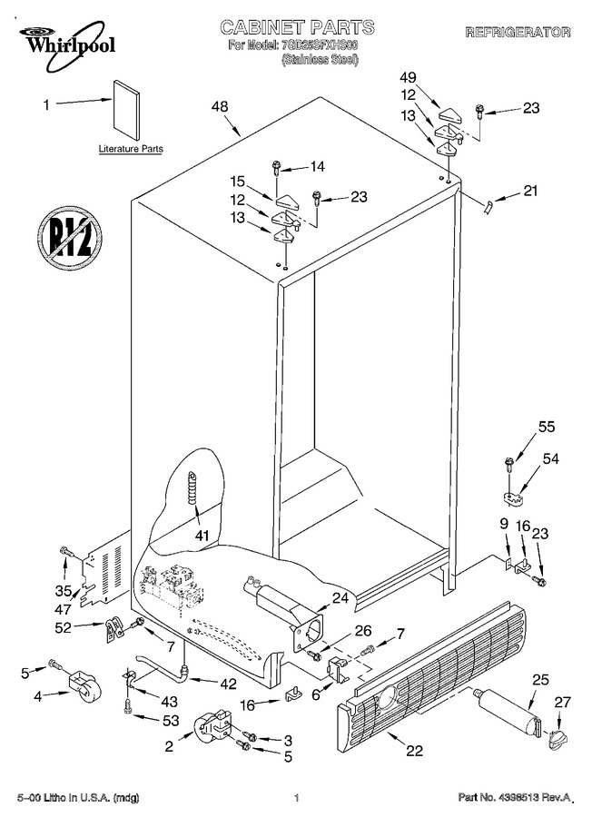 Diagram for 7GD25SFXHS00