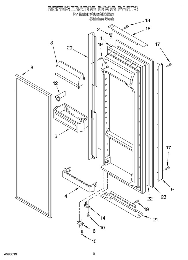 Diagram for 7GD25SFXHS00