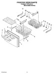 Diagram for 08 - Freezer Door Parts