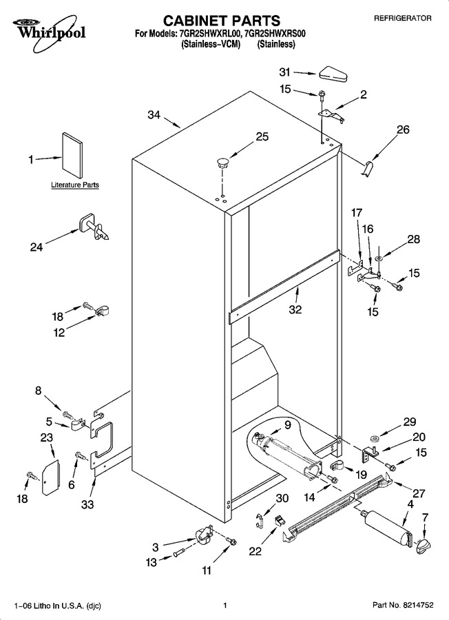 Diagram for 7GR2SHWXRS00