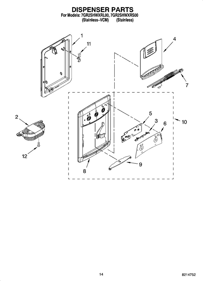 Diagram for 7GR2SHWXRL00