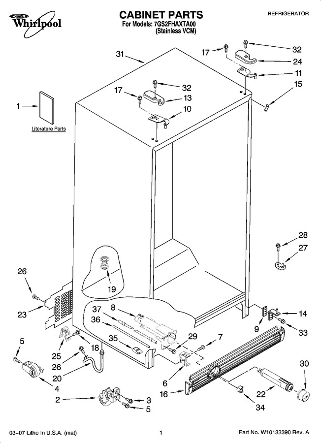 Diagram for 7GS2FHAXTA00