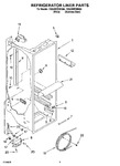 Diagram for 02 - Refrigerator Liner Parts