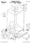 Diagram for 01 - Cabinet Parts