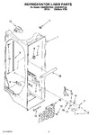 Diagram for 02 - Refrigerator Liner Parts