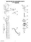 Diagram for 05 - Motor And Ice Container Parts
