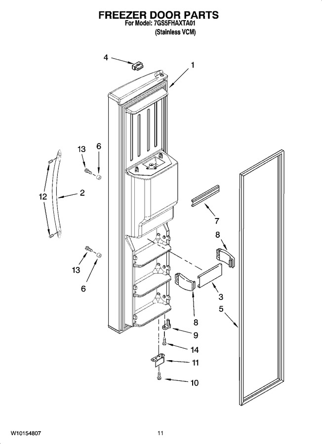 Diagram for 7GS5FHAXTA01
