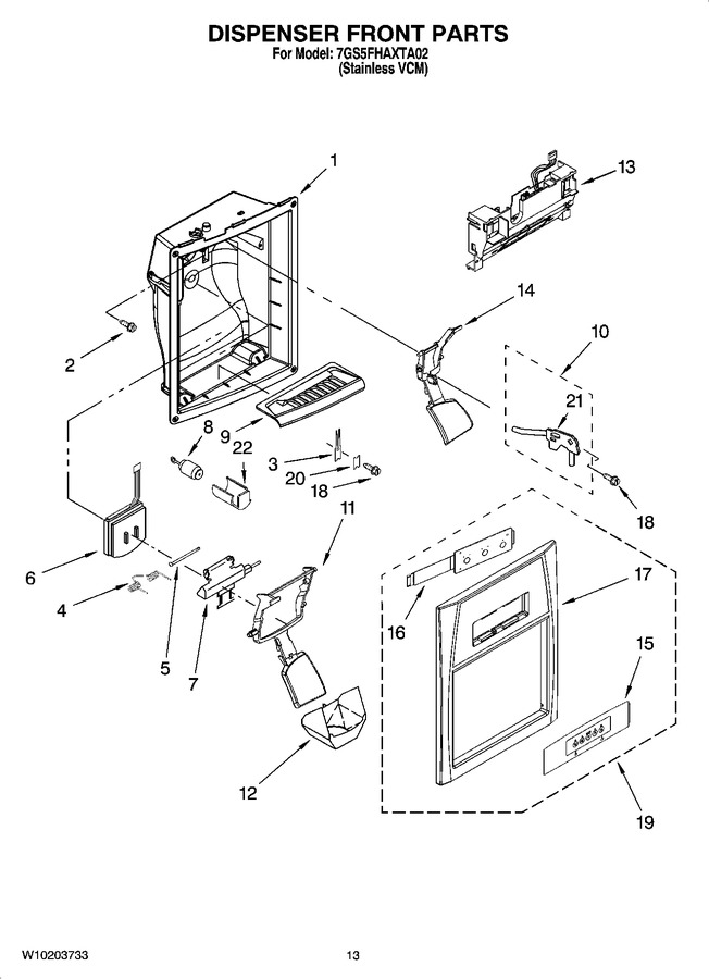 Diagram for 7GS5FHAXTA02
