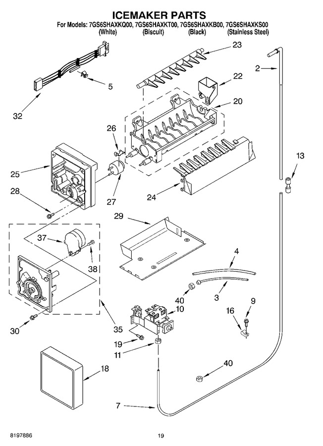 Diagram for 7GS6SHAXKT00