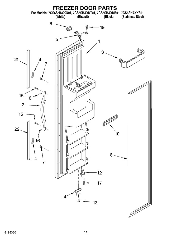 Diagram for 7GS6SHAXKQ01