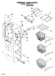 Diagram for 04 - Freezer Liner Parts