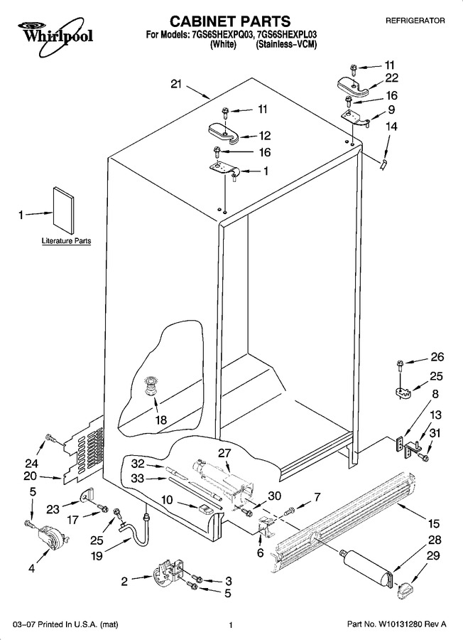 Diagram for 7GS6SHEXPL03