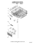 Diagram for 10 - Lower Rack Parts