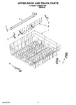 Diagram for 09 - Upper Rack And Track Parts